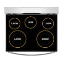 30-inch Electric Range with Air Cooking Technology and Steam Clean view 7