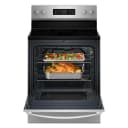 30-inch Electric Range with Air Cooking Technology and Steam Clean view 9