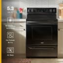 30-inch Energy Star Electric Range with Air Cooking Technology, No Preheat Air Fry and Air Baking and Self Clean view 4