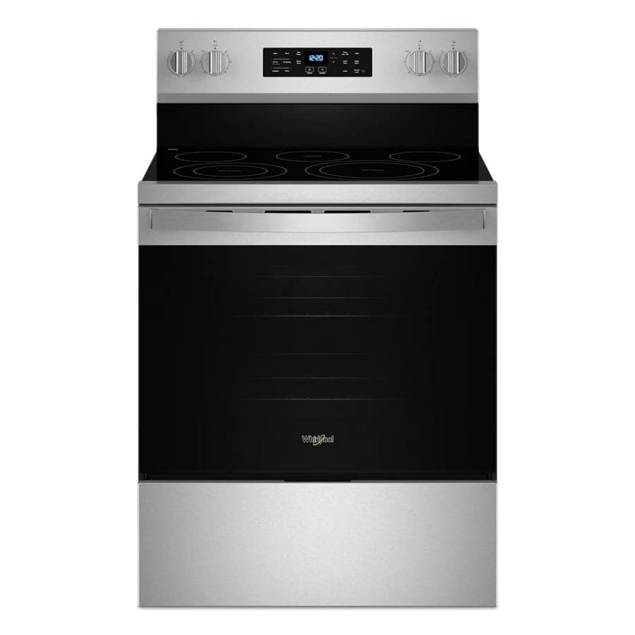 30-inch Energy Star Electric Range with Air Cooking Technology, No Preheat Air Fry and Air Baking and Self Clean