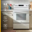 30-inch Energy Star Electric Range with Air Cooking Technology, No Preheat Air Fry and Air Baking and Self Clean view 4