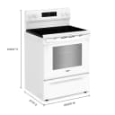 30-inch Energy Star Electric Range with Air Cooking Technology, No Preheat Air Fry and Air Baking and Self Clean view 16