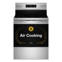 30-inch Energy Star Electric Range with Air Cooking Technology, No Preheat Air Fry and Air Baking and Self Clean view 2