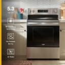 30-inch Energy Star Electric Range with Air Cooking Technology, No Preheat Air Fry and Air Baking and Self Clean view 4