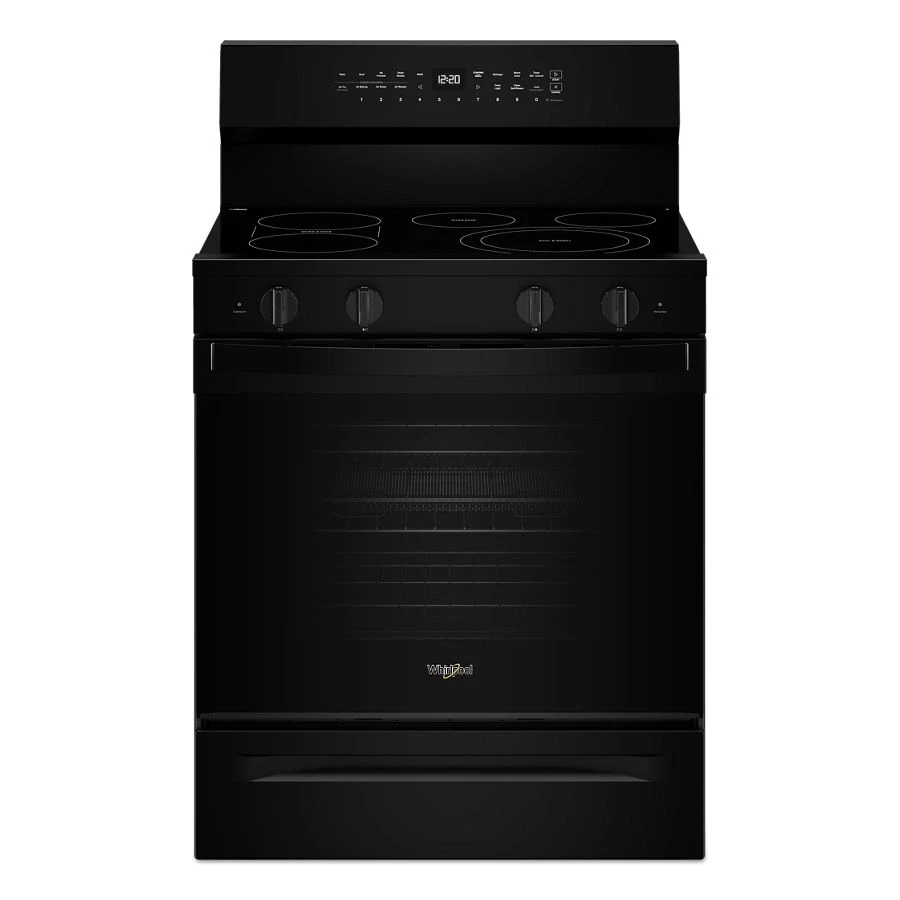30-inch Electric Smart Range with Air Cooking Technology, No Preheat Air Fry, High Speed Preheat Oven, WipeClean™ Coating, and Steam/Self Clean