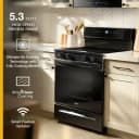 30-inch Electric Smart Range with Air Cooking Technology, No Preheat Air Fry, High Speed Preheat Oven, WipeClean™ Coating, and Steam/Self Clean view 4