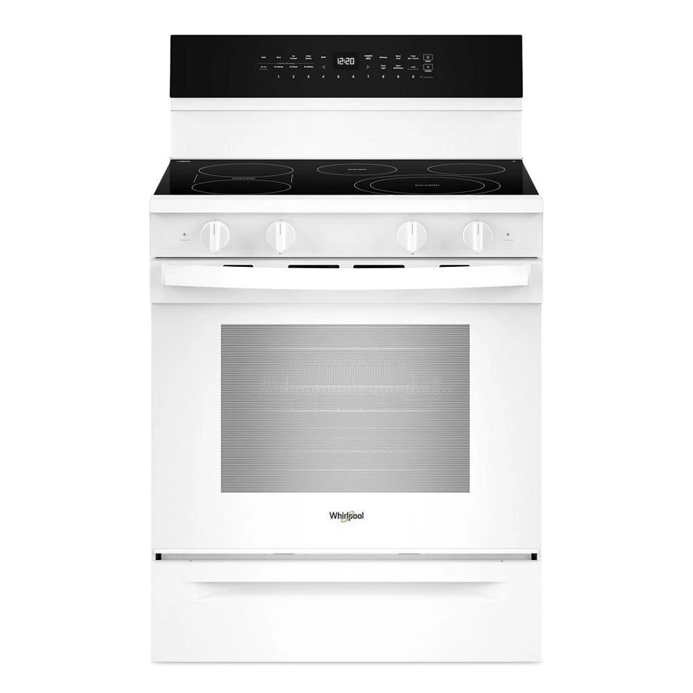 30-inch Electric Smart Range with Air Cooking Technology, No Preheat Air Fry, High Speed Preheat Oven, WipeClean™ Coating, and Steam/Self Clean
