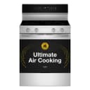 30-inch Electric Smart Range with Air Cooking Technology, No Preheat Air Fry, High Speed Preheat Oven, WipeClean™ Coating, and Steam/Self Clean view 1