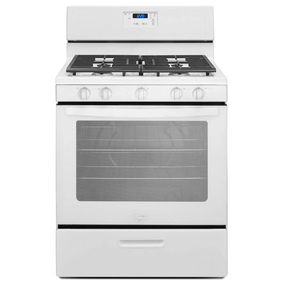 Whirlpool® 5.1 Cu. Ft. Freestanding 5-Burner Gas Stove