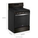 5.0 Cu. Ft. Gas Range With Center Oval Burner view 11
