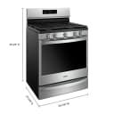 5.8 cu. ft. Freestanding Gas Range with Frozen Bake™ Technology view 9