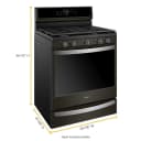 5.8 cu. ft. Smart Freestanding Gas Range with EZ-2-Lift™ Grates view 8