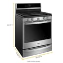 5.8 Cu. Ft. Smart Freestanding Gas Range With Ez-2-lift™ Grates view 9