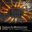 30-inch Gas Range with Air Cooking Technology and Steam Clean view 4