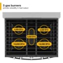 30-inch Gas Range with Air Cooking Technology and Steam Clean view 18