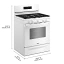30-inch Gas Range with Air Cooking Technology and Steam Clean view 14