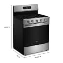 30-inch Gas Range with Air Cooking Technology, No Preheat Air Fry and Air Baking and Self Clean view 17