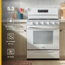 30-inch Gas Range with Air Cooking Technology, No Preheat Air Fry and Air Baking and Self Clean view 4