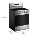 30-inch Gas Range with Air Cooking Technology and EZ-2-Lift™ Hinged Grates view 13