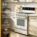 30-inch Smart Gas Range with Air Cooking Technology, No Preheat Air Fry, Steam/Self Clean and High Speed Preheat view 16