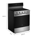 30-inch Smart Gas Range With Air Cooking Technology, No Preheat Air Fry, Steam/self Clean And High Speed Preheat view 3