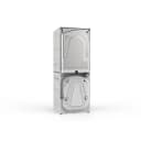 Compact ENERGY STAR® Ventless Heat Pump Laundry Tower with 2.7-cu ft Washer and Electric 4.3-cu ft Dryer view 3