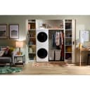 Compact ENERGY STAR® Ventless Heat Pump Laundry Tower with 2.7-cu ft Washer and Electric 4.3-cu ft Dryer view 5