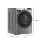 4.5 cu. ft. Smart Front Load ENERGY STAR® Washer with FreshFlow™ Vent System view 5