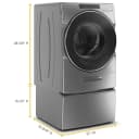 4.5 cu. ft. Closet-Depth Front Load Washer with Load & Go™ XL Dispenser view 6