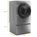 5.0 Cu. Ft. Smart Front Load Washer With Load & Go™ Xl Plus Dispenser view 7