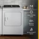 7.0 Cu. Ft. Top Load Gas Moisture Sensing Dryer with Steam view 4