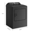 7.0 Cu. Ft. Top Load Gas Dryer with Moisture Sensor view 4