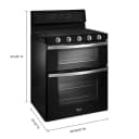 6.0 Cu. Ft. Gas Double Oven Range with EZ-2-Lift™ Hinged Grates view 7