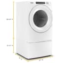7.4 cu.ft Front Load Heat Pump Dryer with Intiutitive Touch Controls, Advanced Moisture Sensing view 10