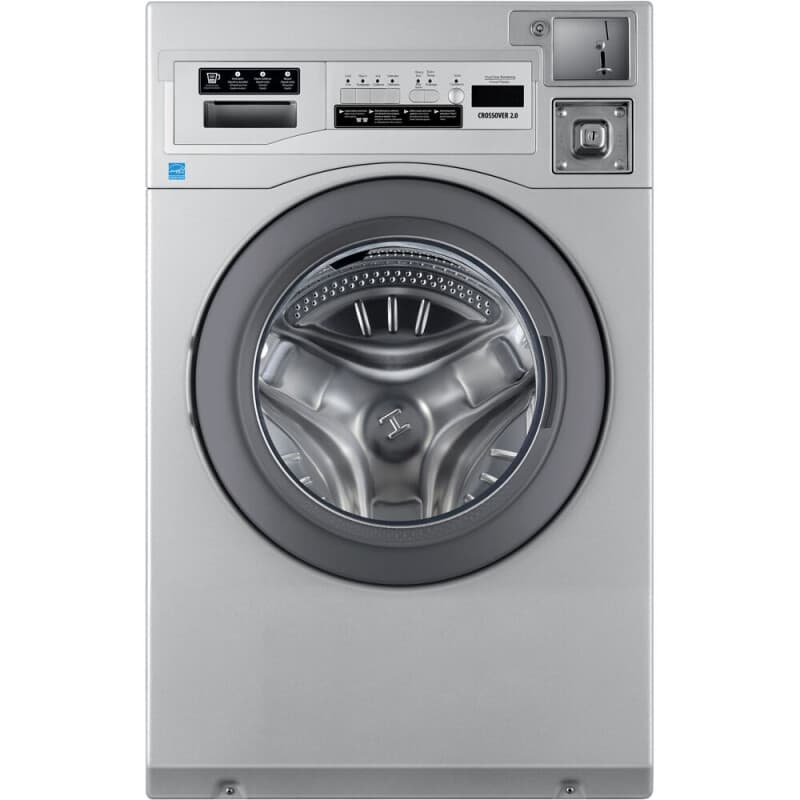 3.5 CF Commercial Front Load Washer, 22+lb Capacity, OPL/Coin/Card Rdy