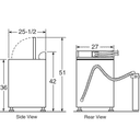 3.5 Cu. Ft. Capacity King-size Washer with Stainless Steel Basket view 4