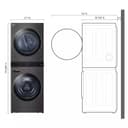 Single Unit Front Load LG WashTower™ with Center Control™ 4.5 cu. ft. Washer and 7.4 cu. ft. Electric Dryer view 15