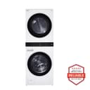 Single Unit Front Load LG WashTower™ with Center Control™ 4.5 cu. ft. Washer and 7.4 cu. ft. Gas Dryer view 1