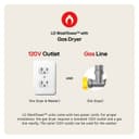 Single Unit Front Load Washtower™ With Center Control™ 4.5 Cu. Ft. Washer And 7.4 Cu. Ft. Gas Dryer view 2