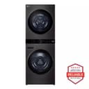Single Unit LG WashTower™ with Center Control™ 5.0 cu. ft. Front Load Washer and 7.8 cu. ft. Electric Ventless Heat Pump Dryer view 1