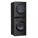 Single Unit LG WashTower™ with Center Control™ 5.0 cu. ft. Front Load Washer and 7.8 cu. ft. Electric Ventless Heat Pump Dryer view 2