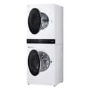 Single Unit LG WashTower™ with Center Control™ 5.0 cu. ft. Front Load Washer and 7.8 cu. ft. Electric Ventless Heat Pump Dryer view 6