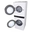 Single Unit LG WashTower™ with Center Control™ 5.0 cu. ft. Front Load Washer and 7.8 cu. ft. Electric Ventless Heat Pump Dryer view 8