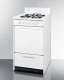20" Wide Propane Gas Range, Battery Start view 3