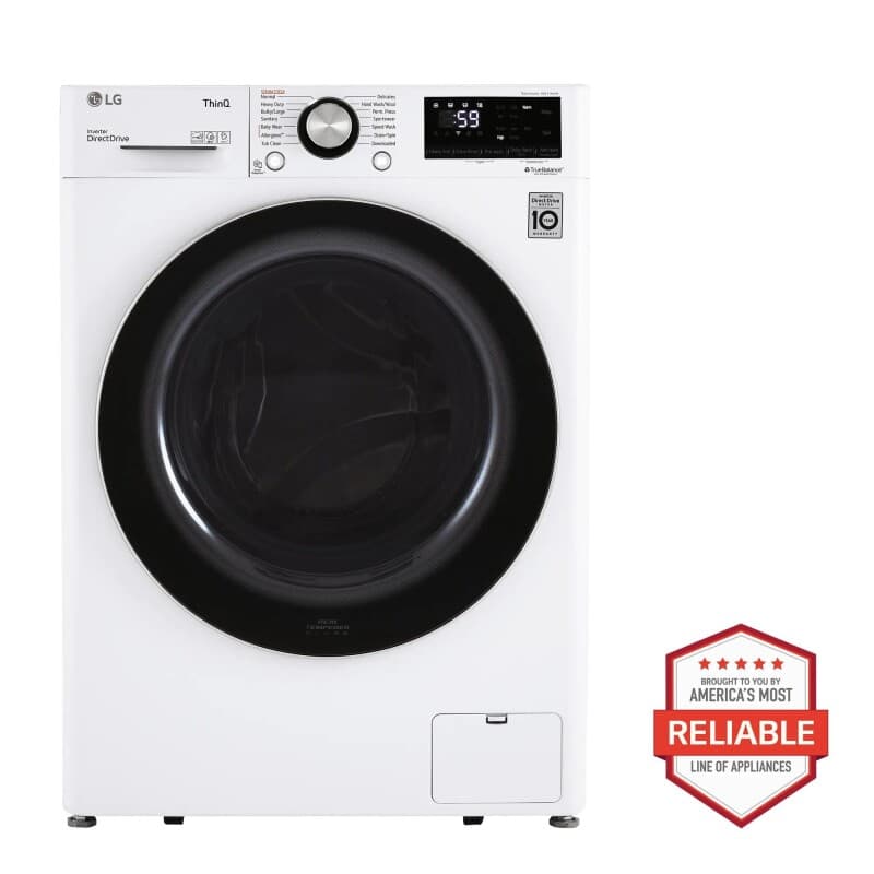 2.4 cu.ft. Smart wi-fi Enabled Compact Front Load Washer with Built-In Intelligence