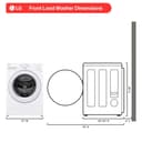 4.5 Cu. Ft. Ultra Large Capacity Smart Front Load Washer view 8