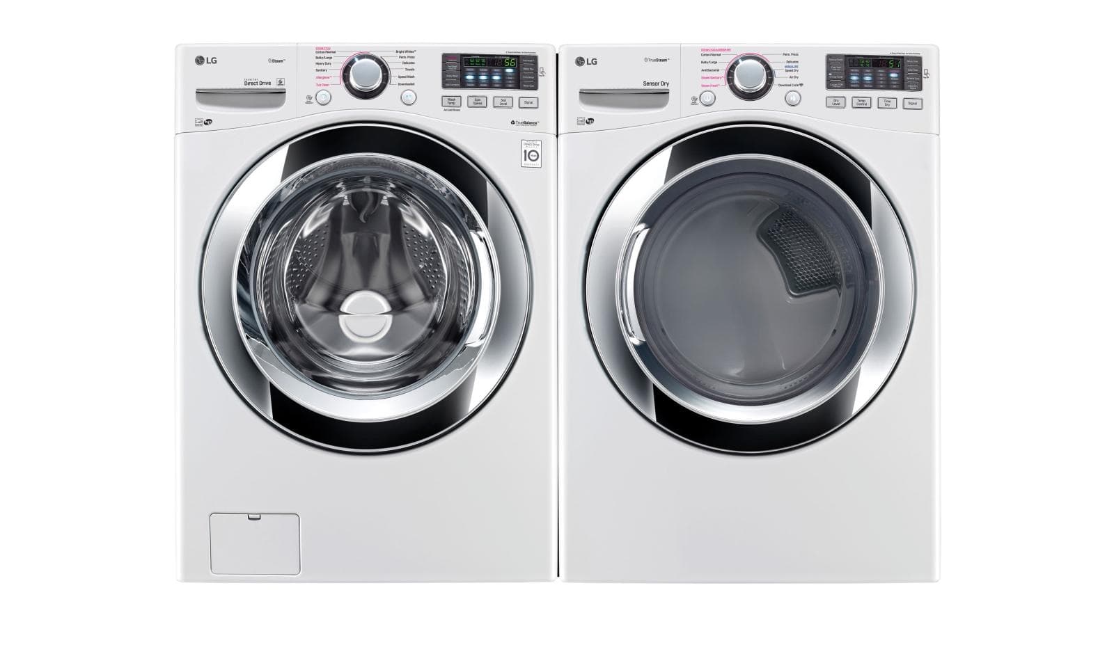 4.5 cu. ft. Ultra Large Capacity with Steam Technology