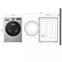 4.5 Cu. Ft. Capacity Smart Front Load Energy Star Washer With Turbowash® 360° And Ai Dd® Built-in Intelligence view 17