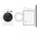 4.5 Cu. Ft. Capacity Smart Front Load Energy Star Washer With Turbowash® 360° And Ai Dd® Built-in Intelligence view 16