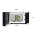 1.1 Cu. Ft. Capacity Countertop Microwave with 900 Watt Cooking Power view 6